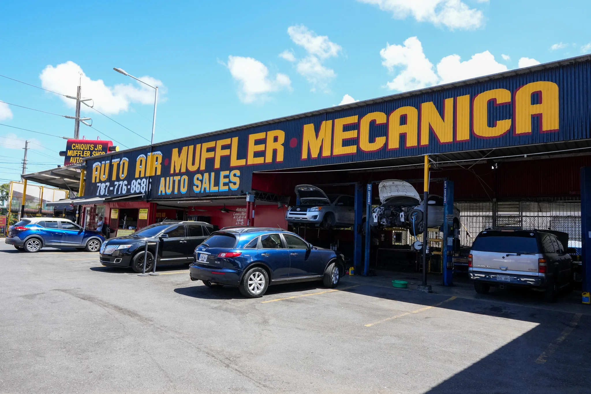 Taller de mecánica - Chiqui's JR Muffler Shop